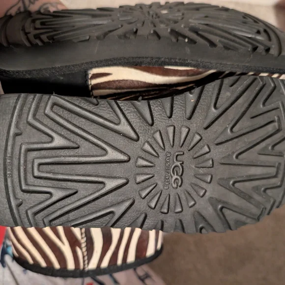 Zebra Print Ankle Boots - Picture 5 of 5